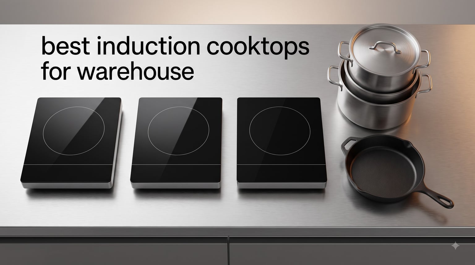 best induction cooktops for warehouse