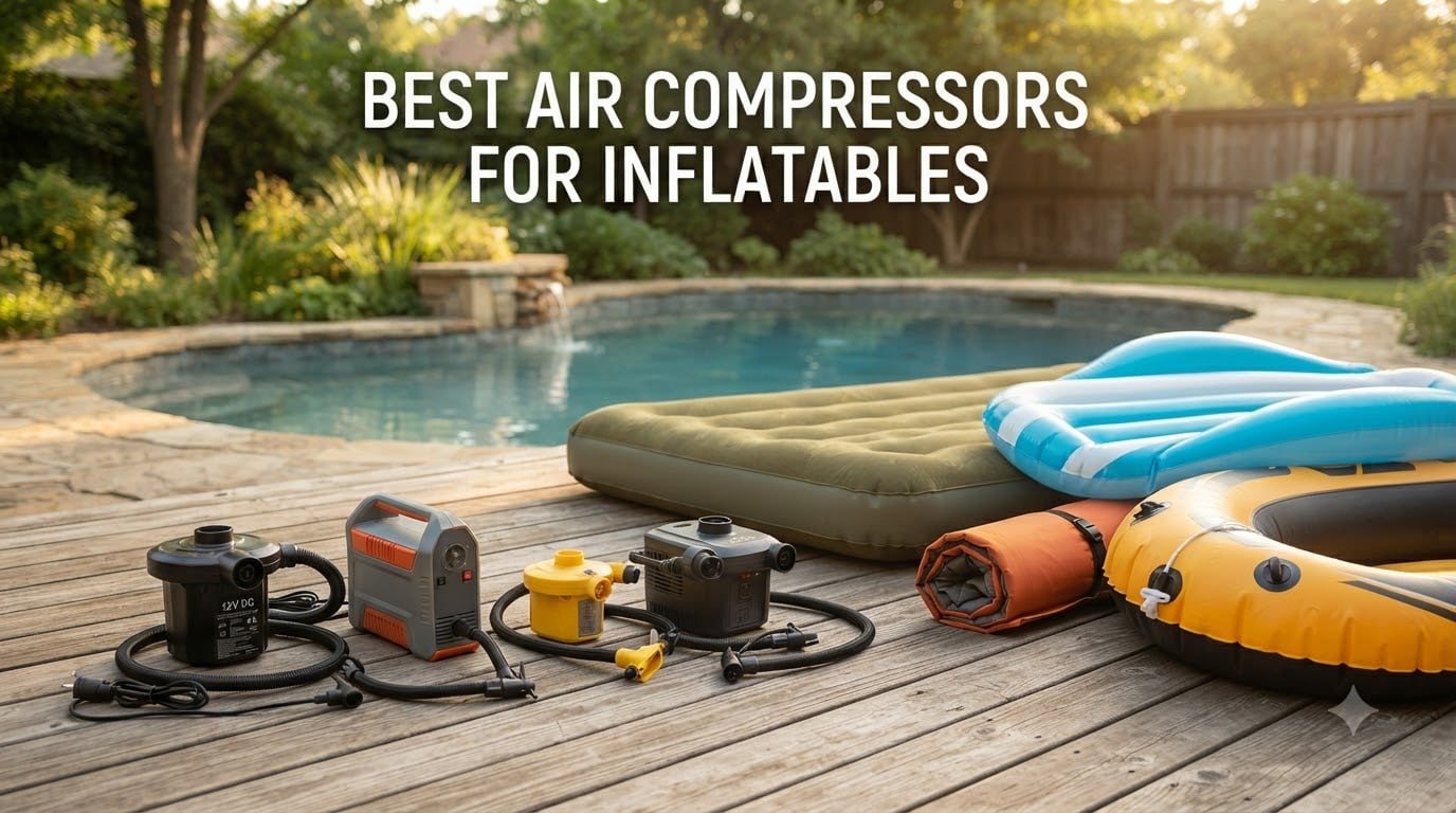 best air compressors for inflatables