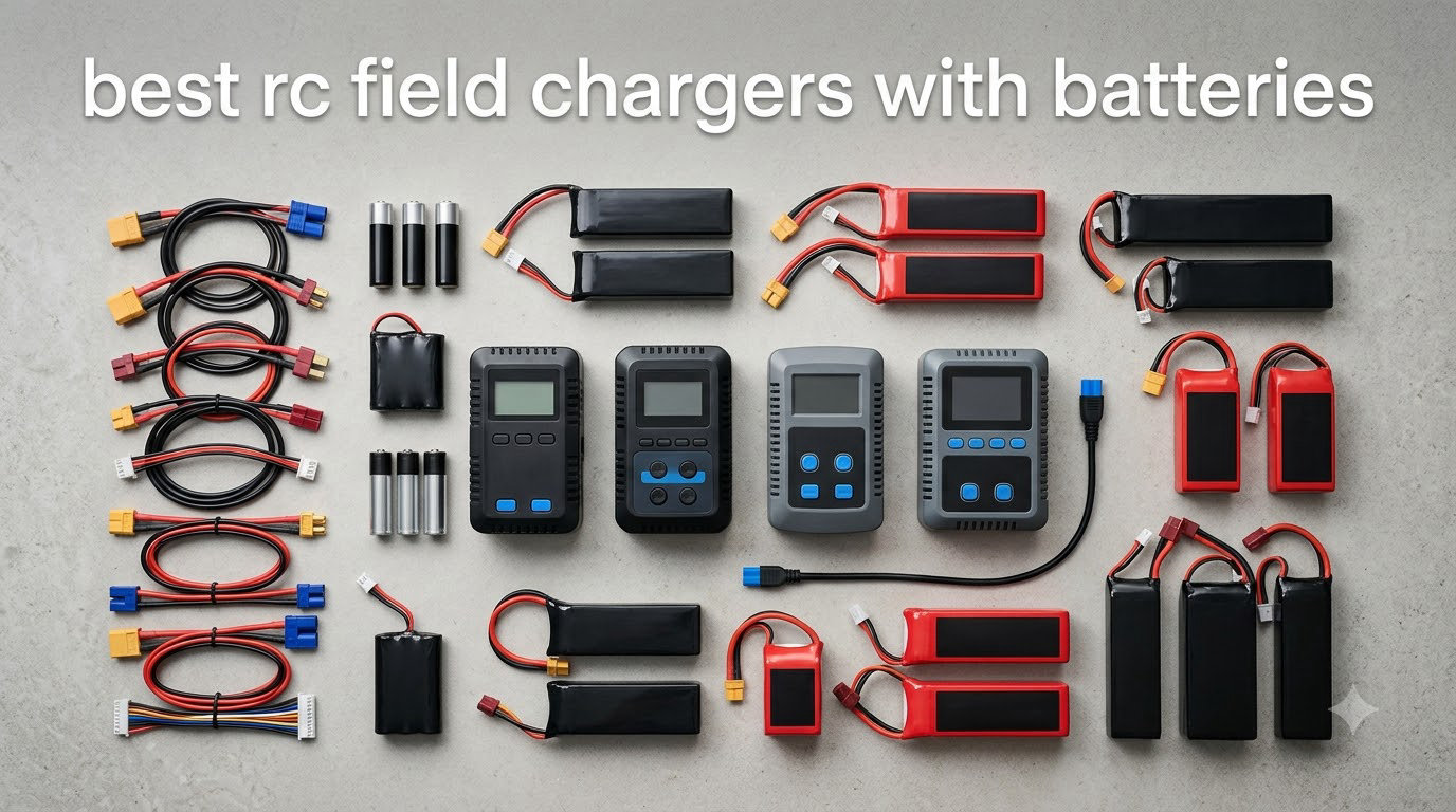 best rc field chargers with batteries