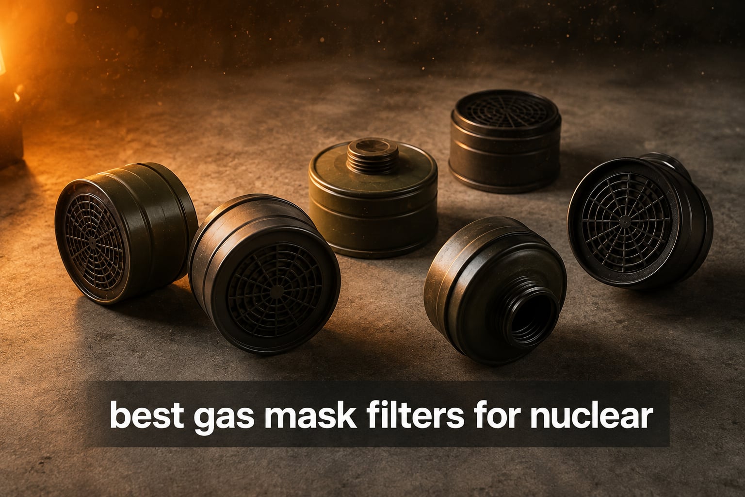best gas mask filters for nuclear