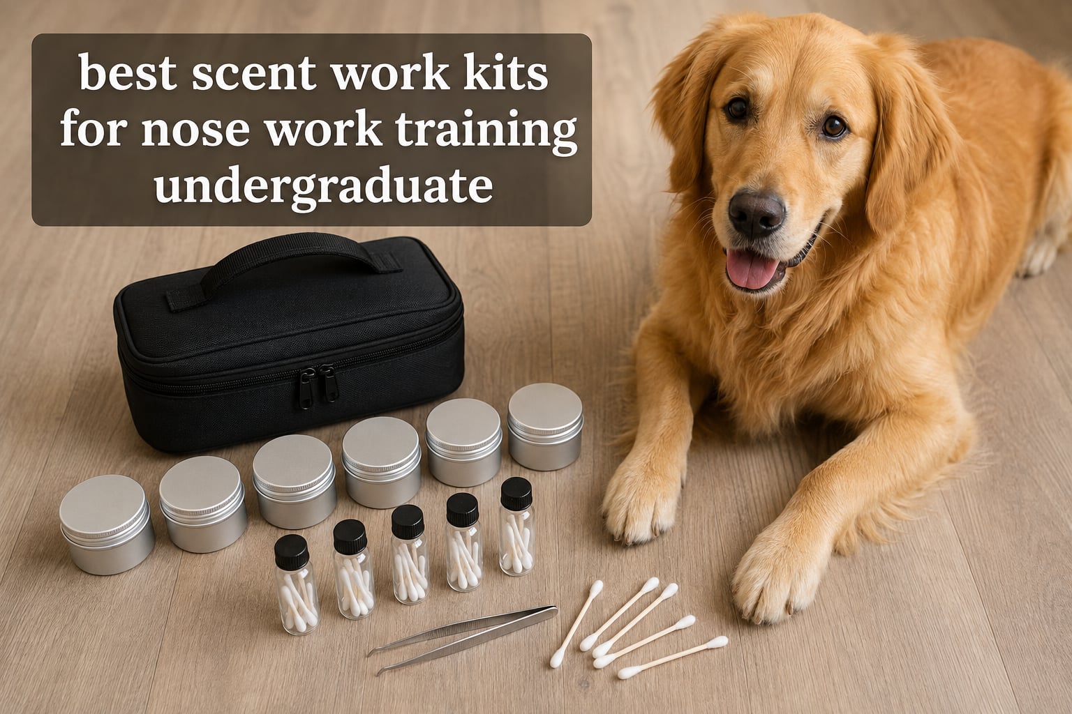 best scent work kits for nose work training undergraduate