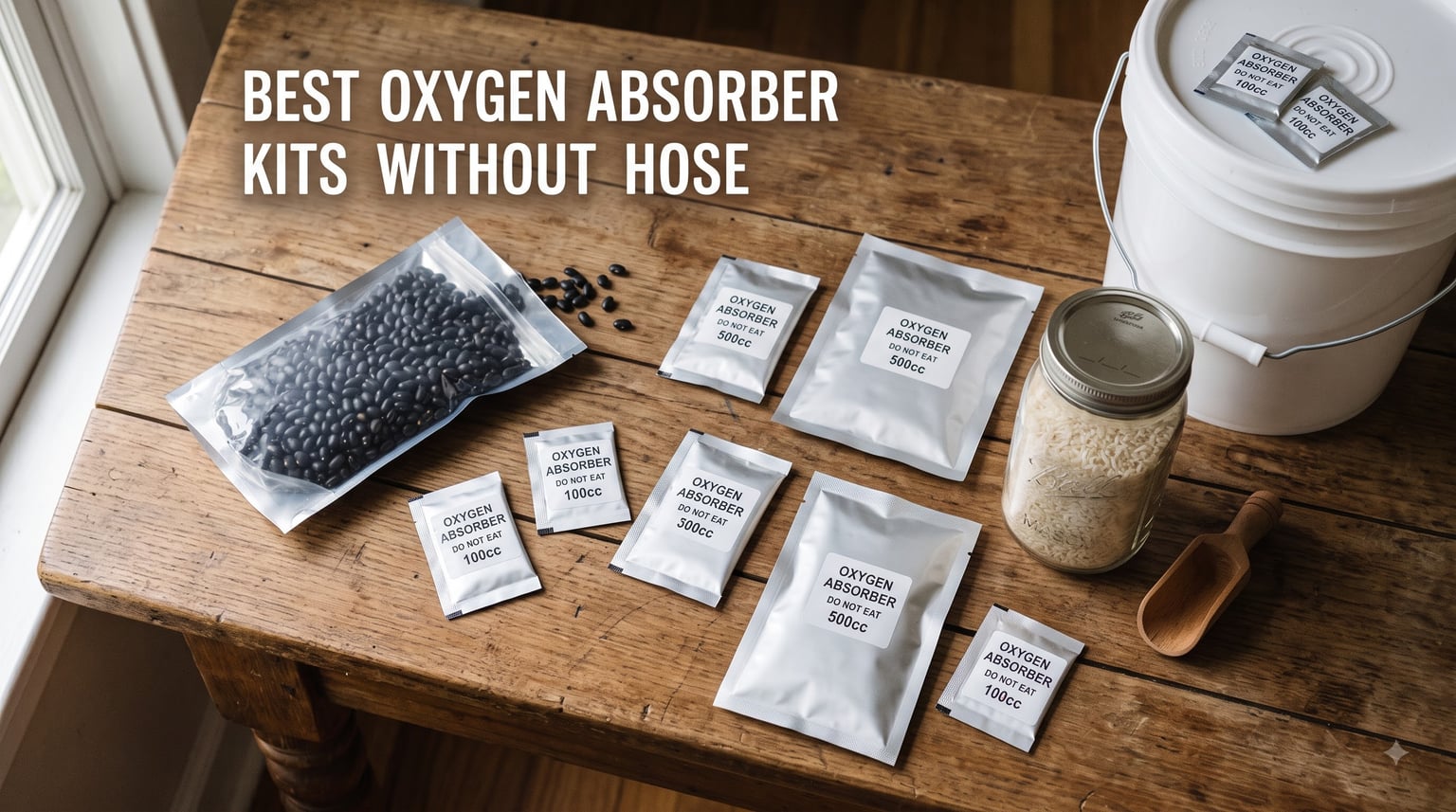 best oxygen absorber kits without hose