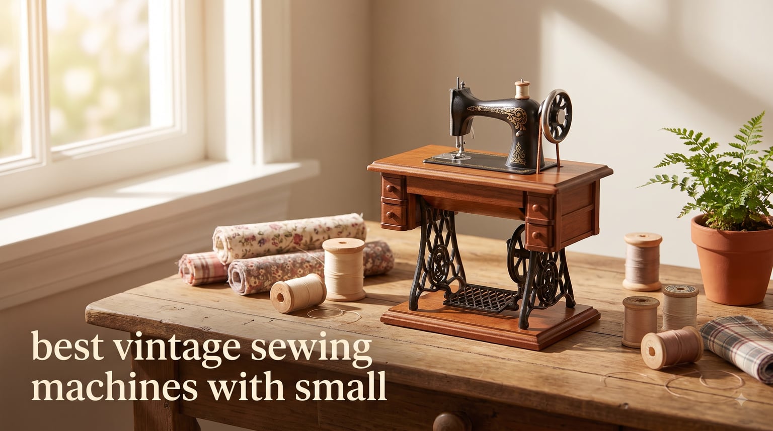 best vintage sewing machines with small