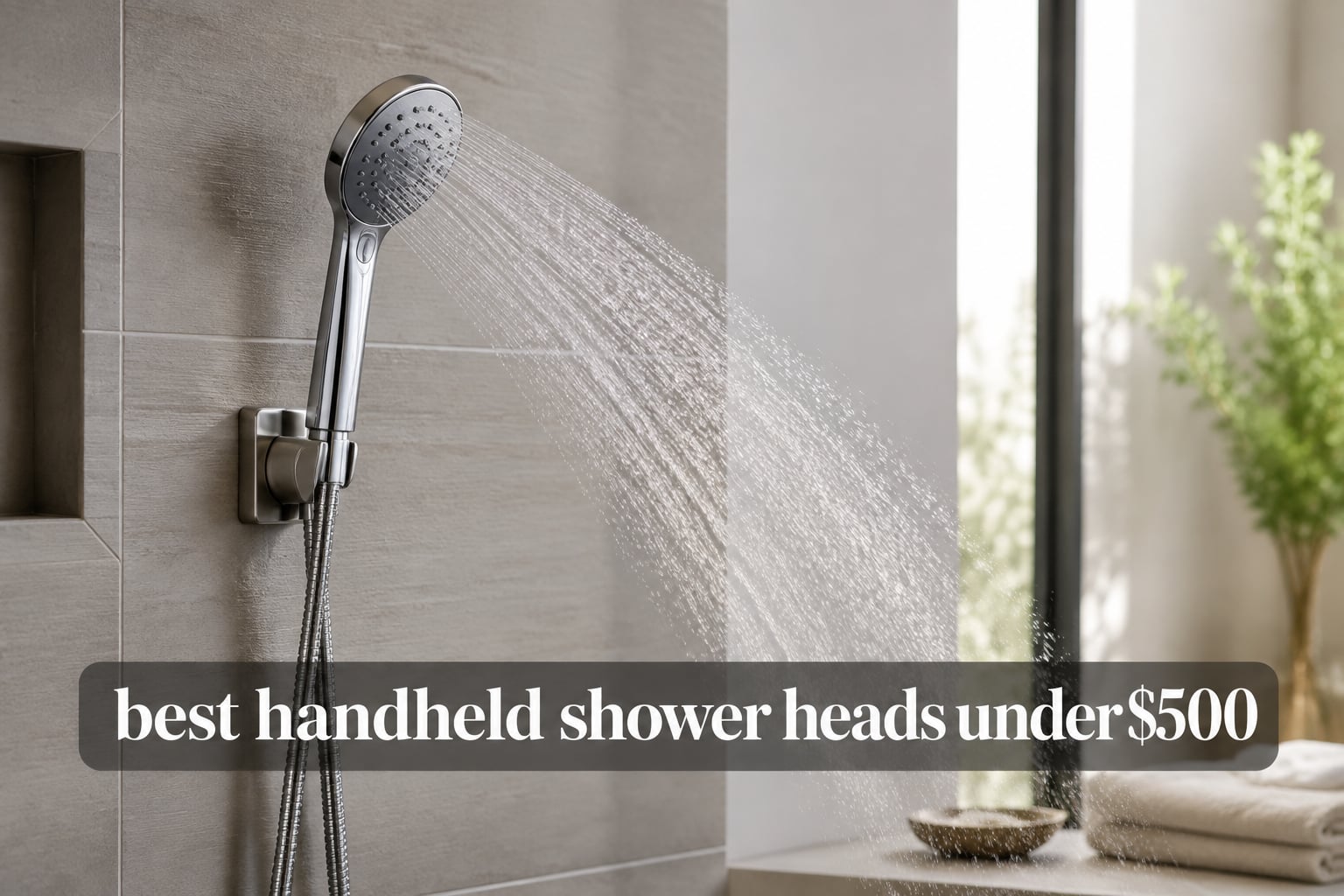 best handheld shower heads under $500