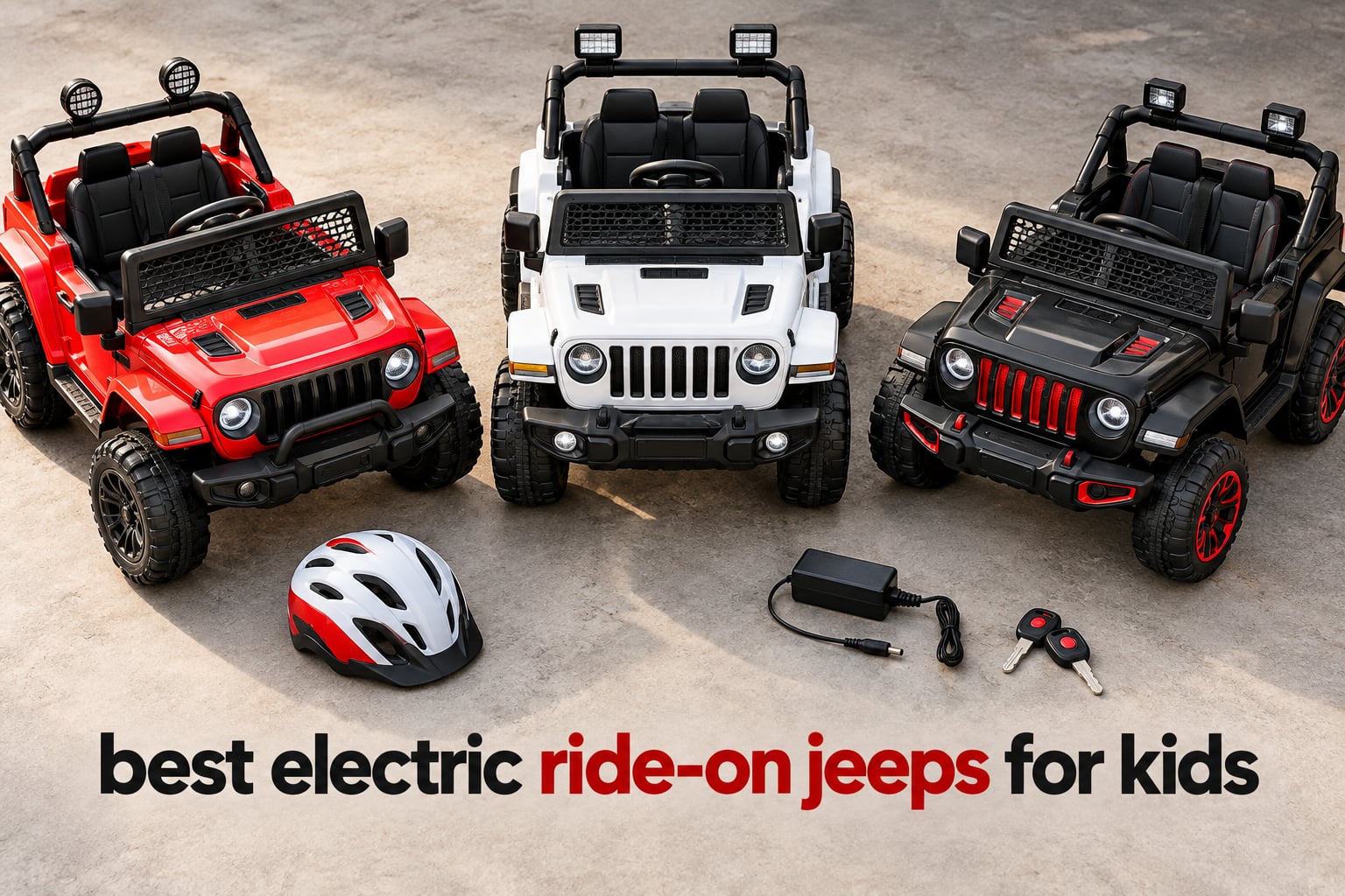 best electric ride-on jeeps for kids