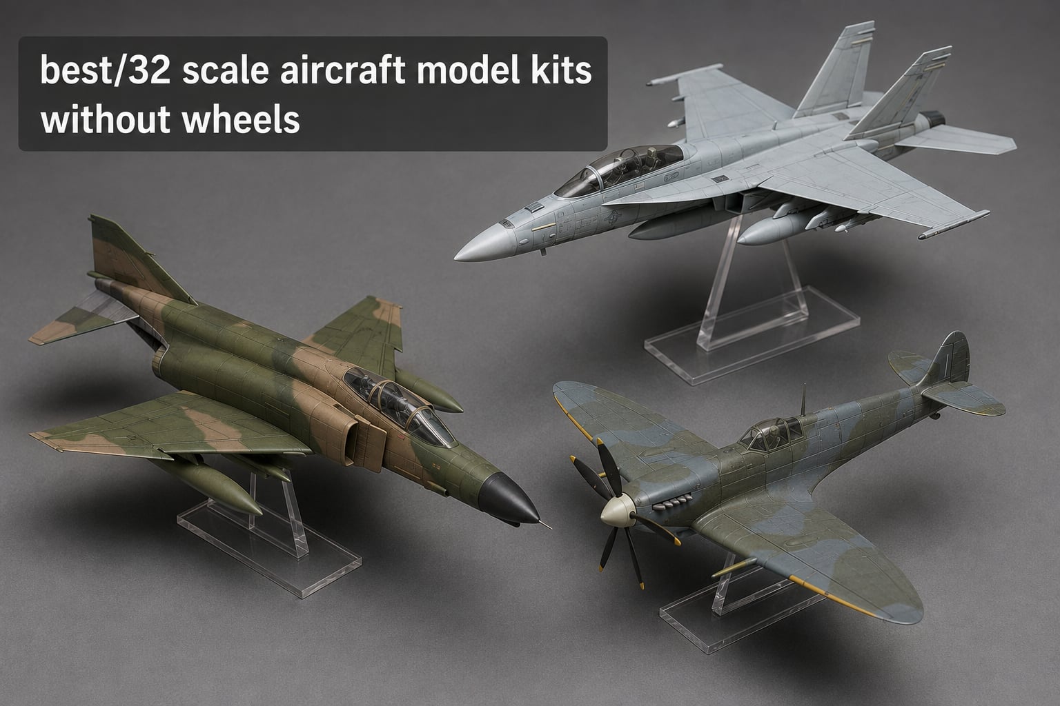 best 1/32 scale aircraft model kits without wheels