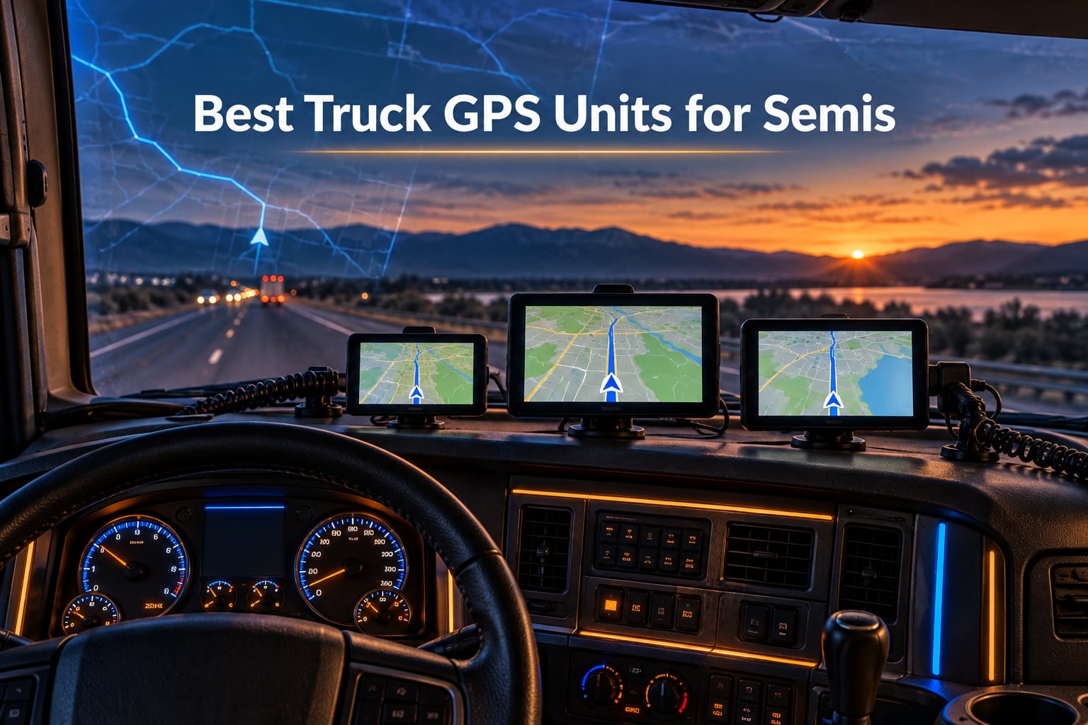 Best Truck GPS Units for Semis