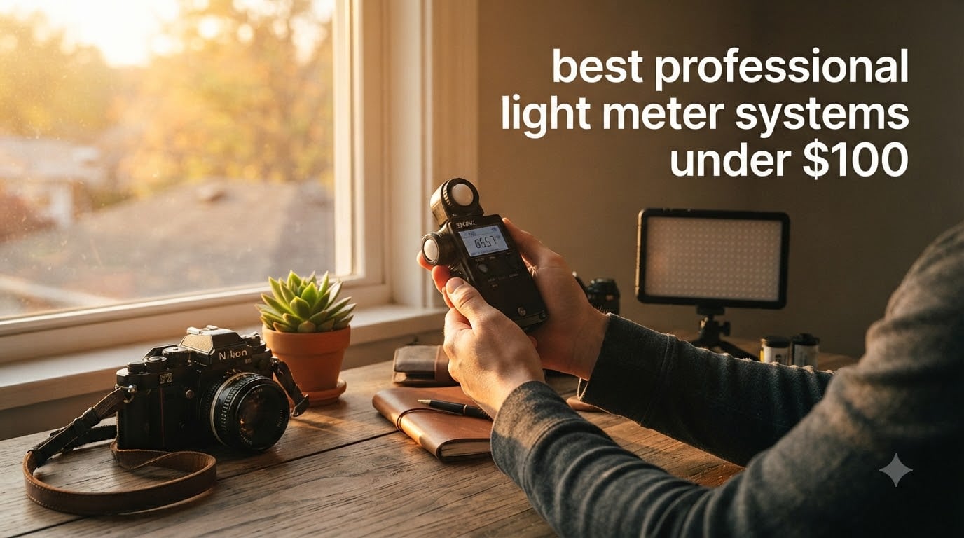 best professional light meter systems under $100
