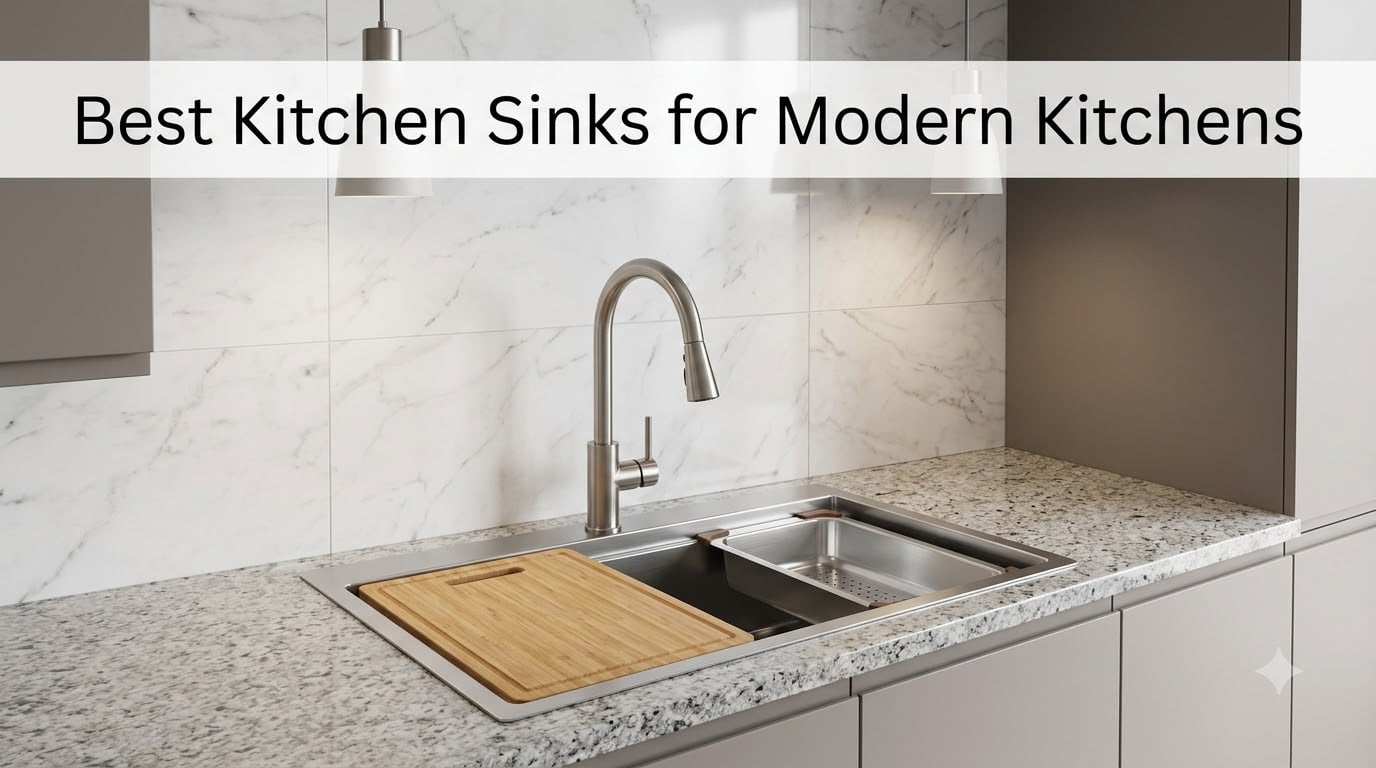 Best Kitchen Sinks for Modern Kitchens