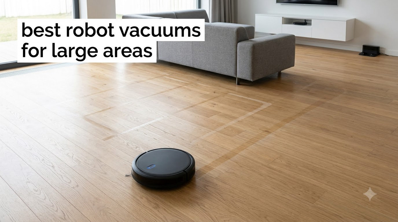 best robot vacuums for large areas