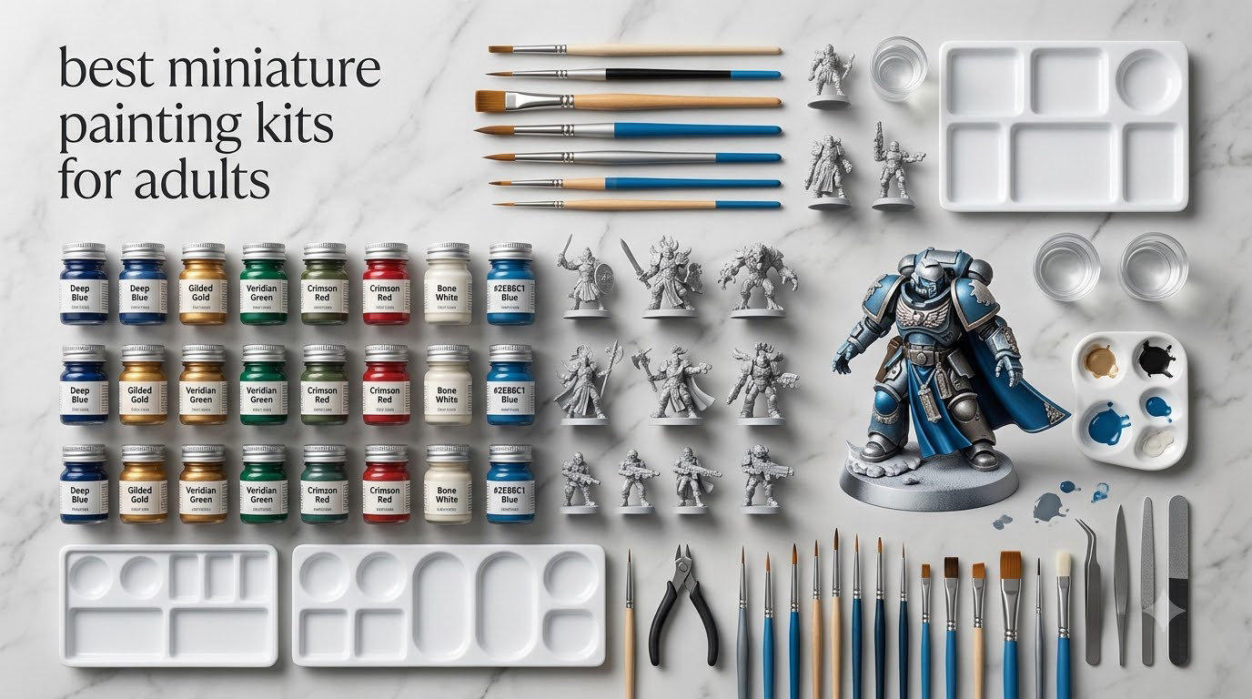 best miniature painting kits for adults