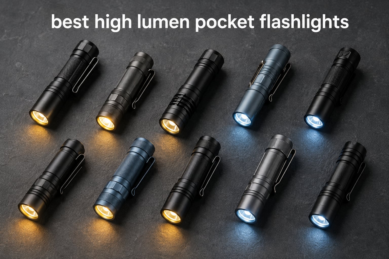 best high lumen pocket flashlights