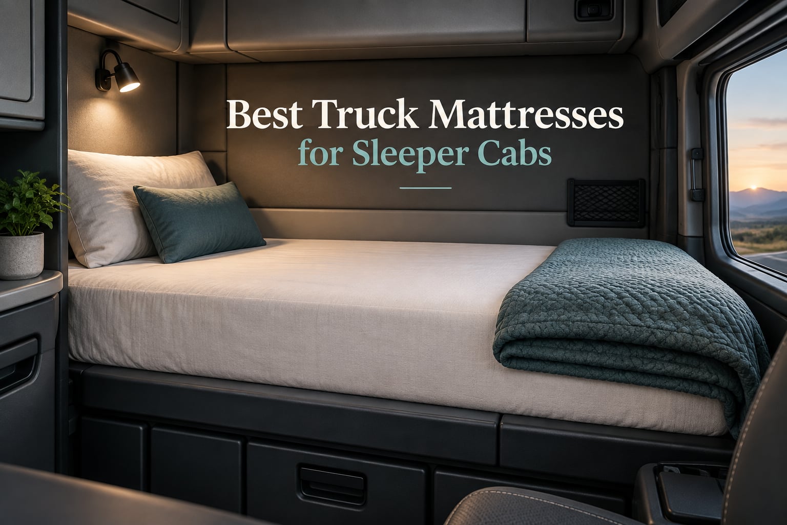 Best Truck Mattresses for Sleeper Cabs
