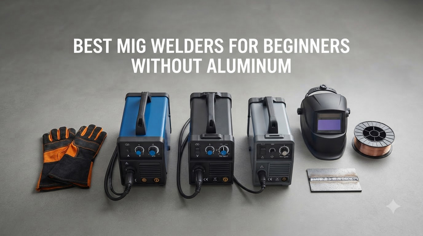 best mig welders for beginners without aluminum
