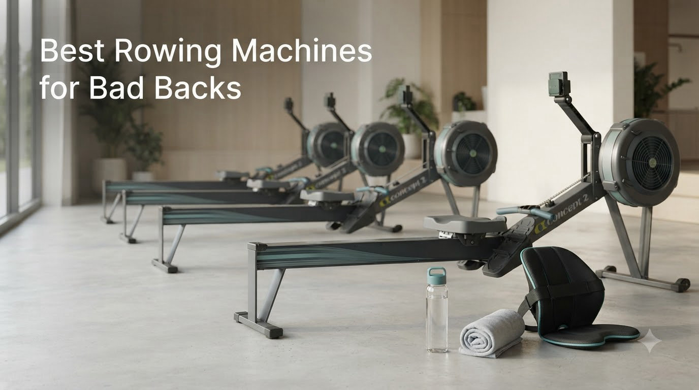 Best Rowing Machines for Bad Backs