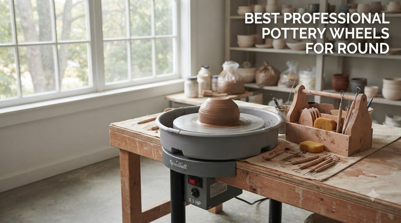 best professional pottery wheels for round