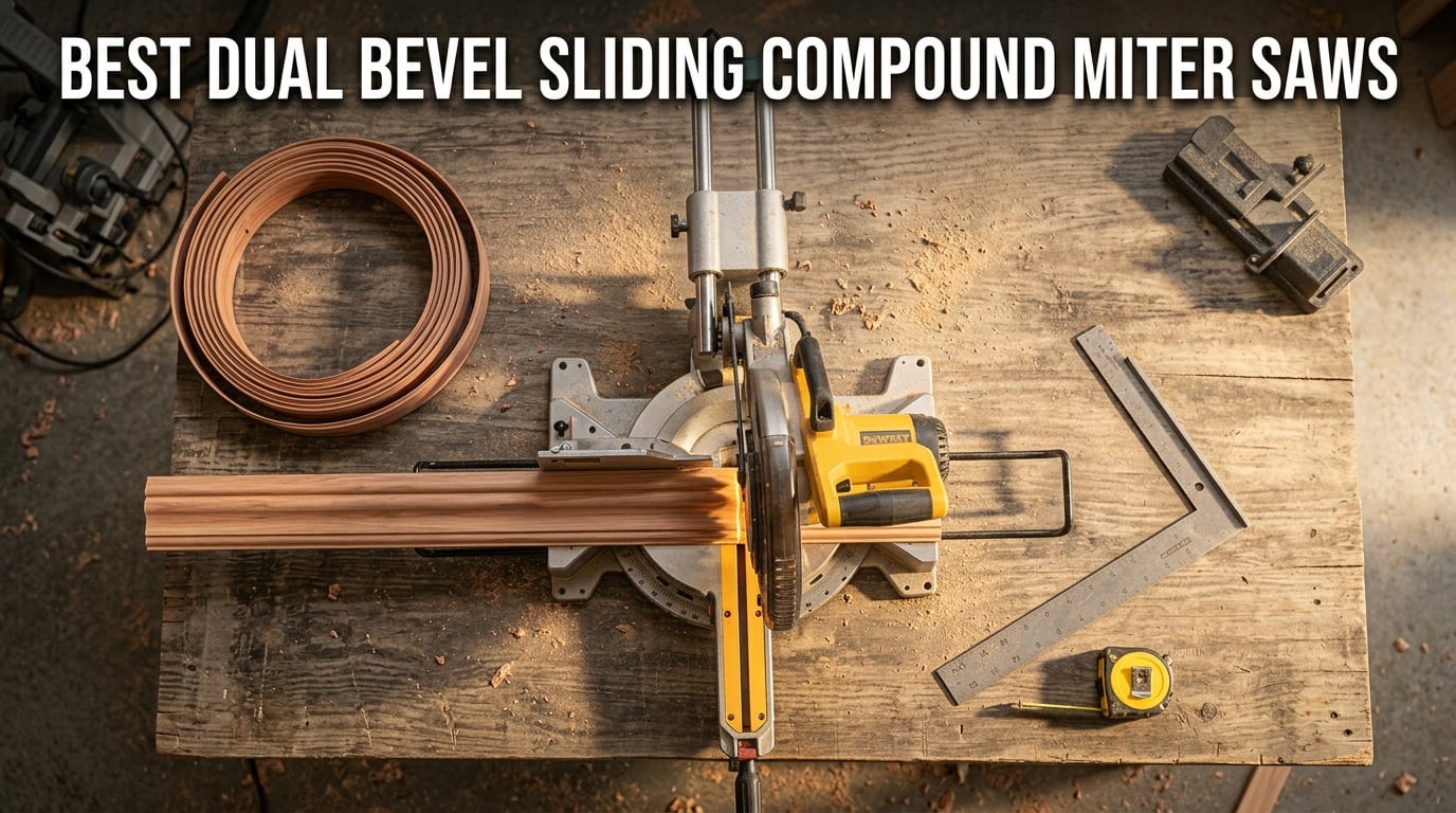 best dual bevel sliding compound miter saws