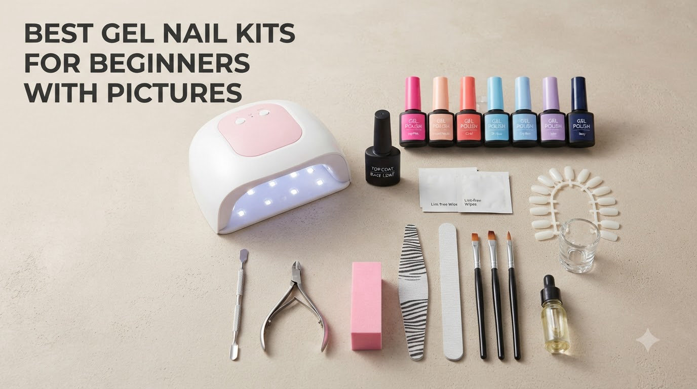 best gel nail kits for beginners with pictures