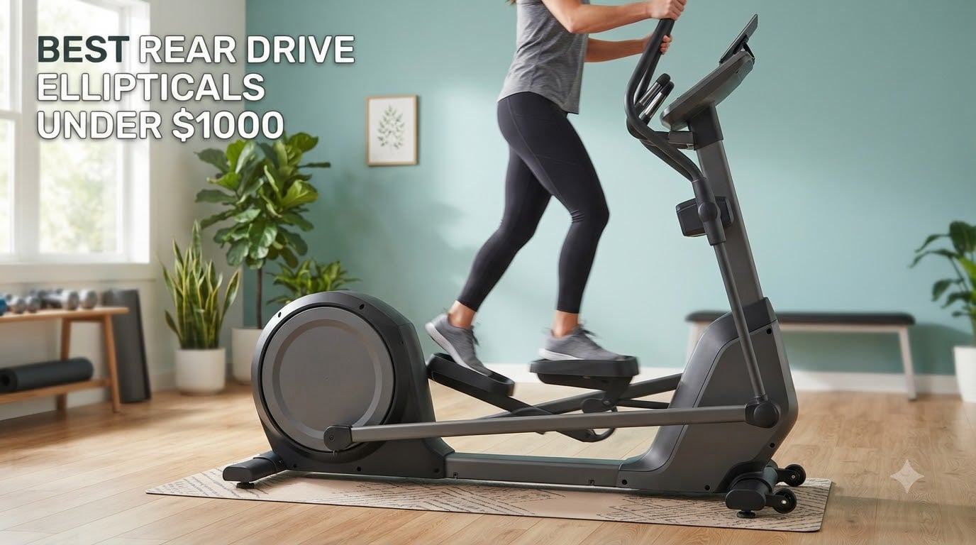best rear drive ellipticals under $1000