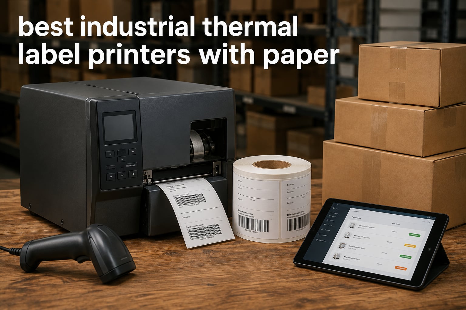 best industrial thermal label printers with paper