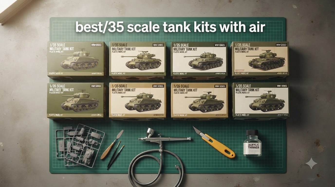 best 1/35 scale tank kits with air