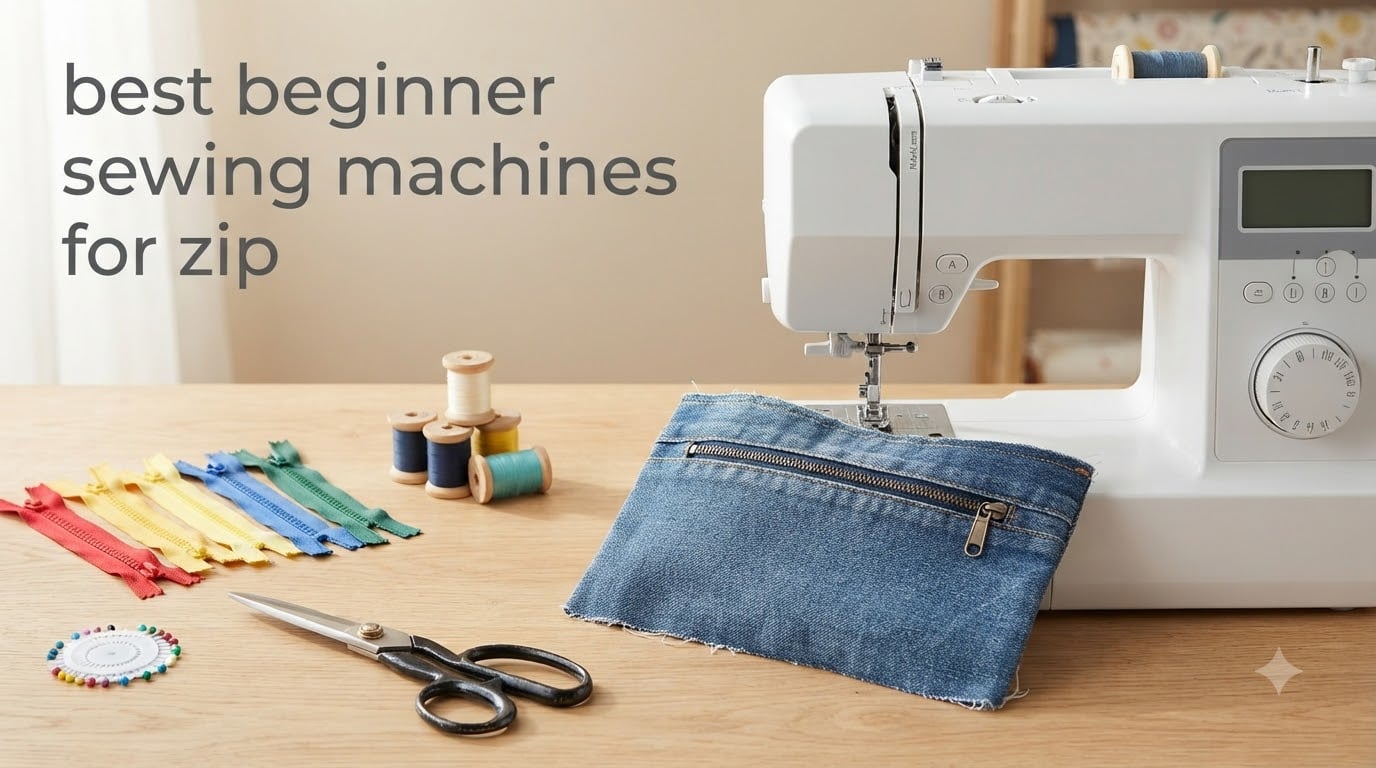 best beginner sewing machines for zip