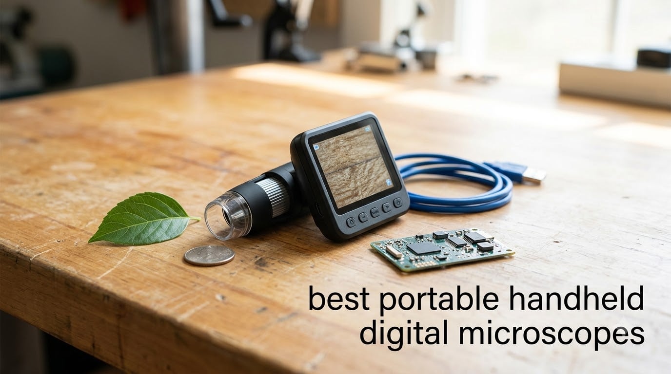 best portable handheld digital microscopes