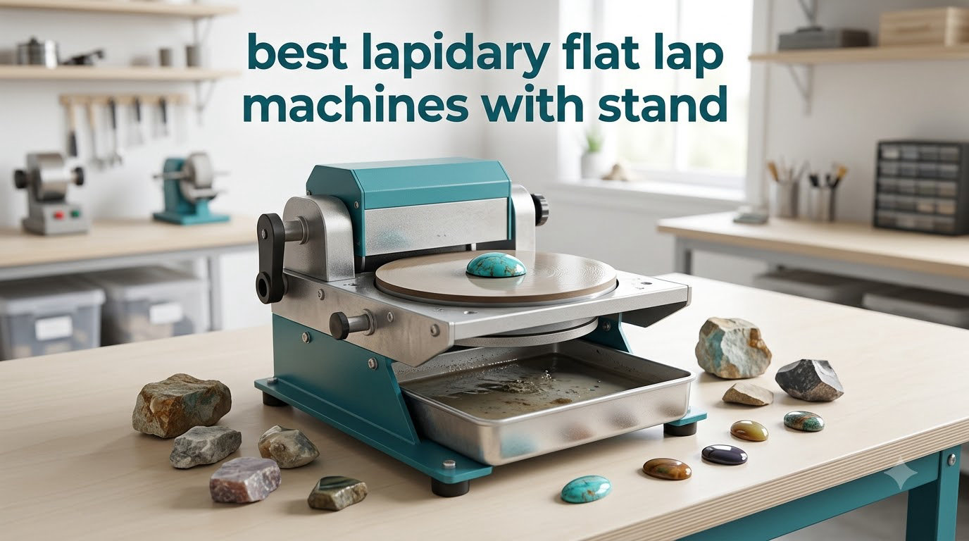 best lapidary flat lap machines with stand