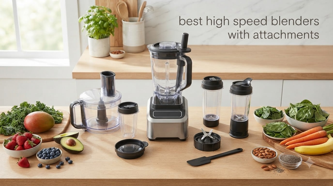 best high speed blenders with attachments