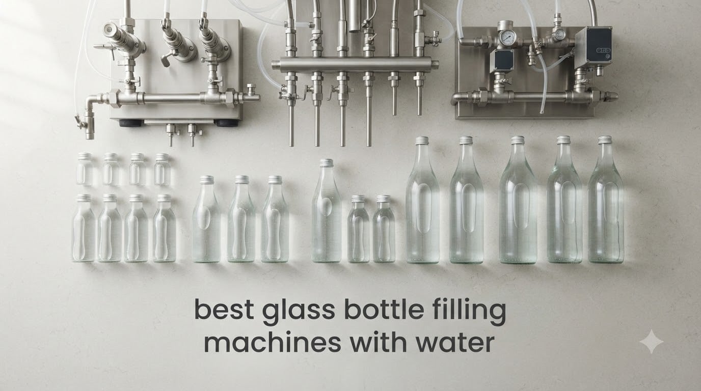 best glass bottle filling machines with water