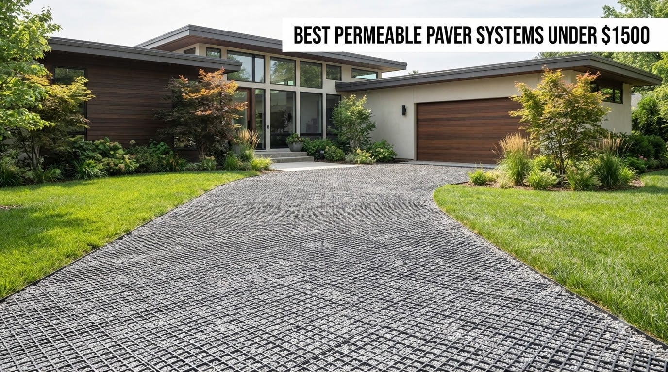 best permeable paver systems under $1500