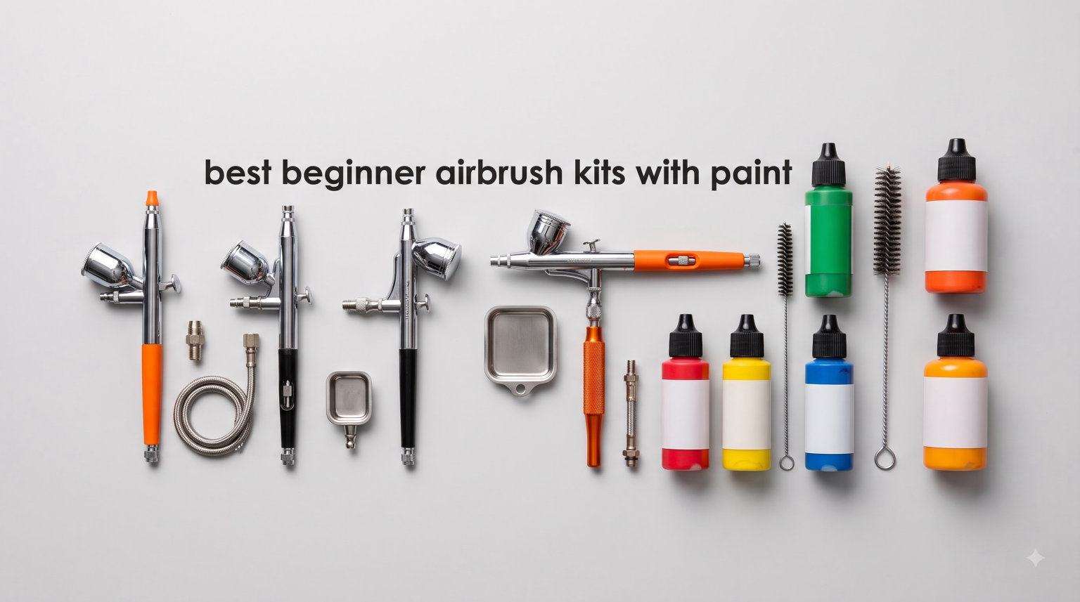 best beginner airbrush kits with paint