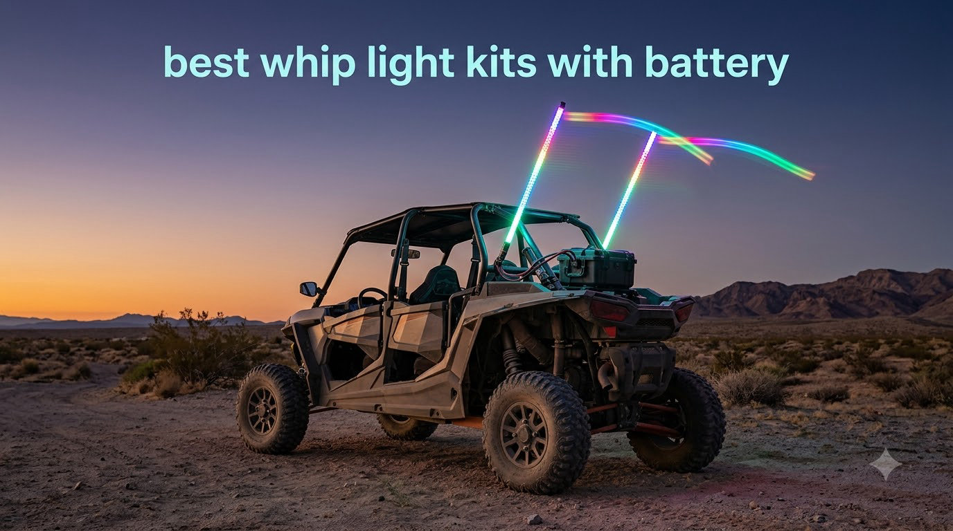 best whip light kits with battery
