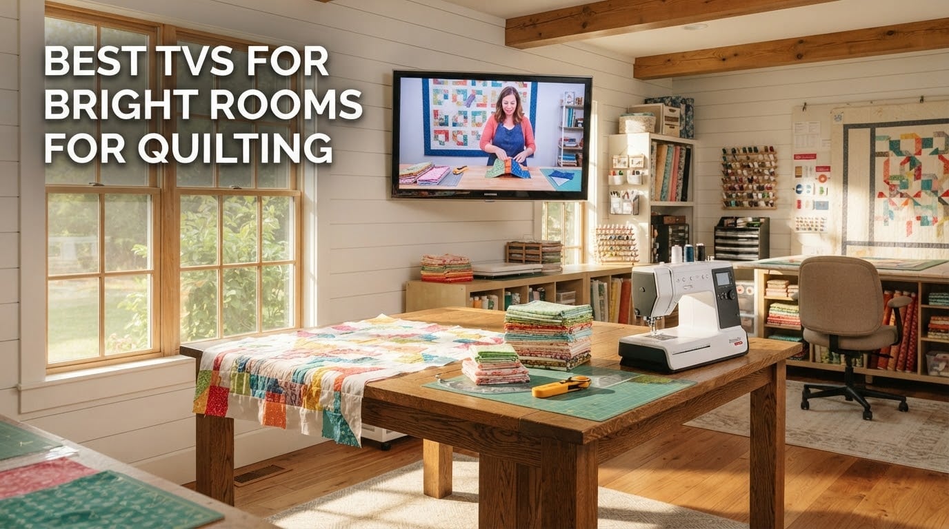 best tvs for bright rooms for quilting