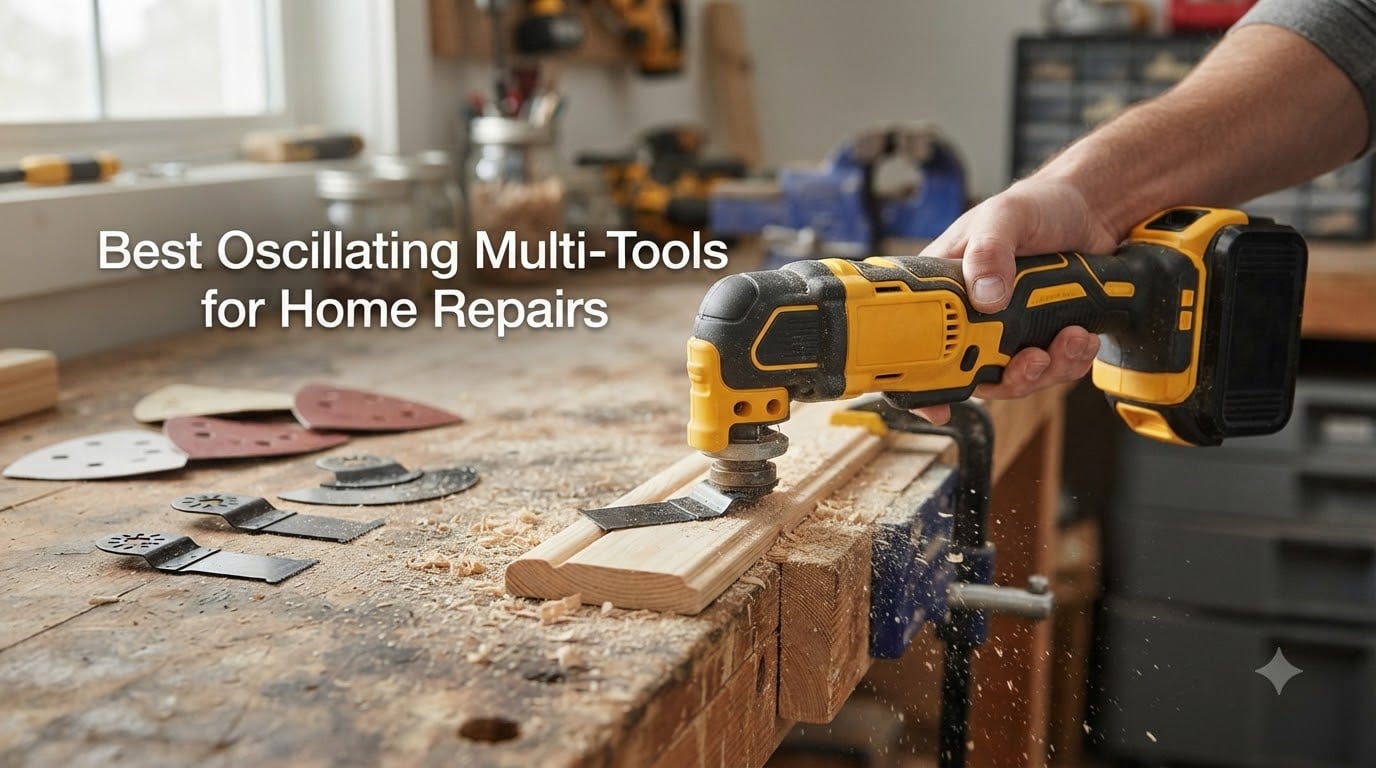 Best Oscillating Multi-Tools for Home Repairs