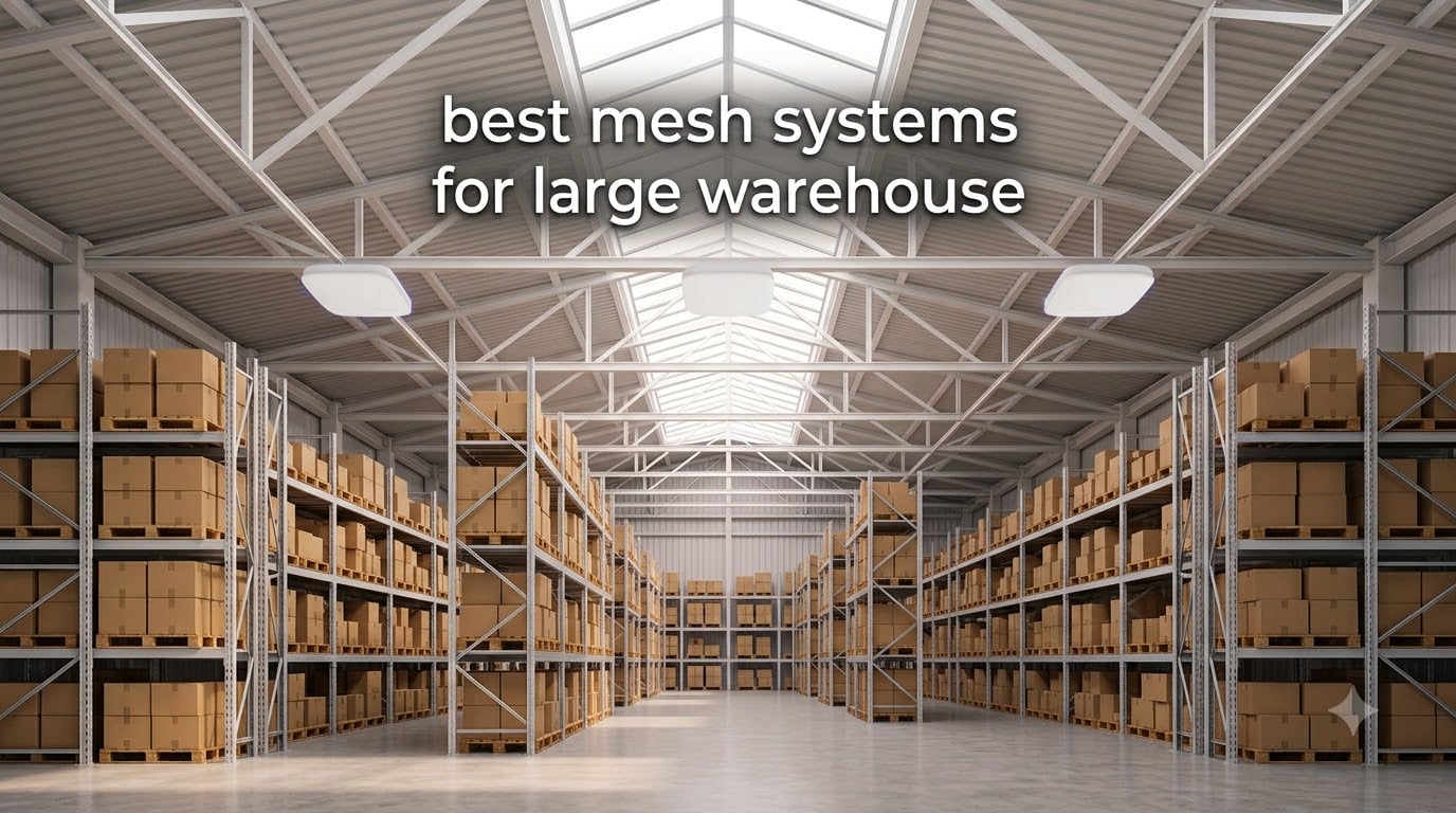 best mesh systems for large warehouse