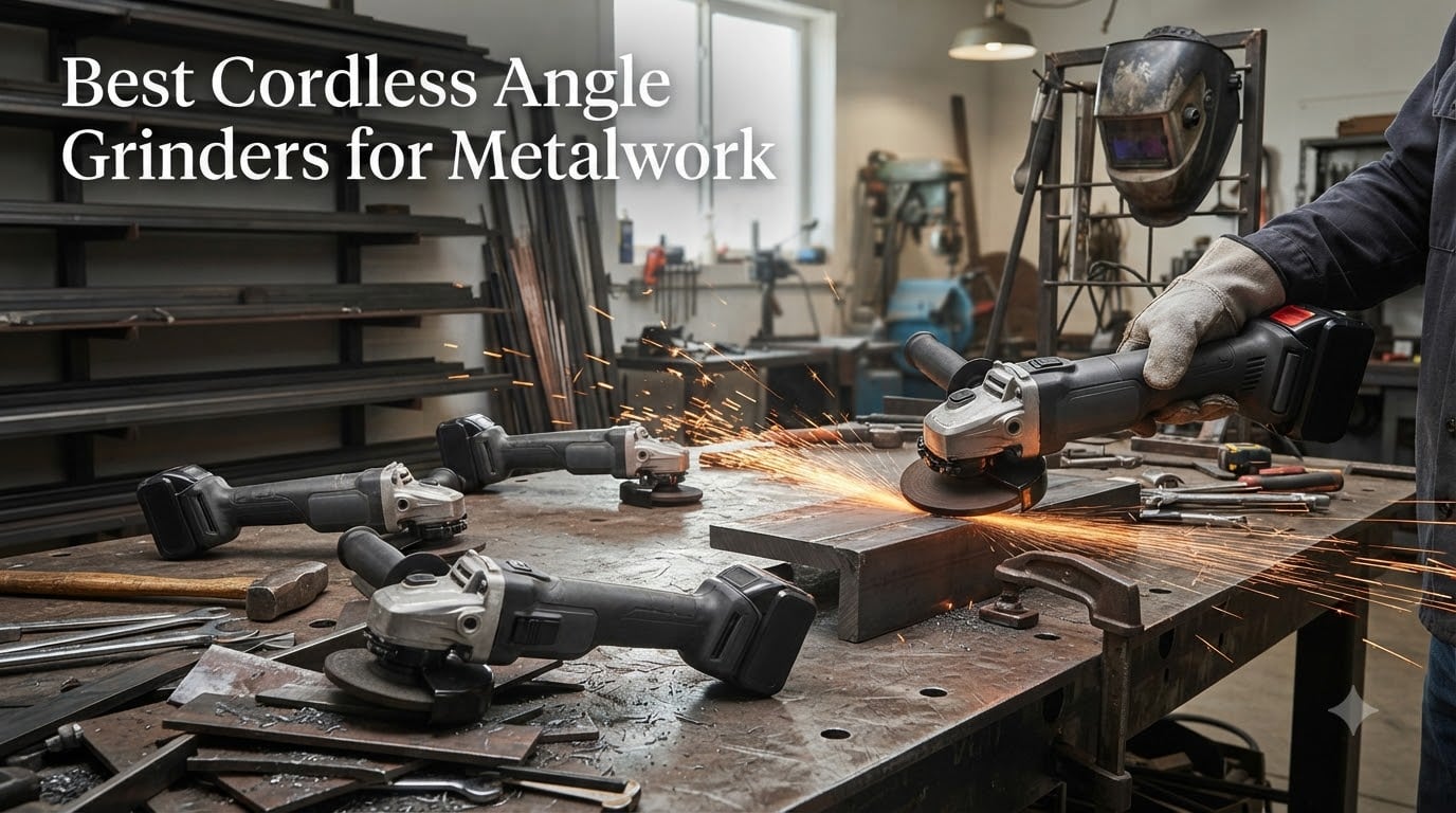 Best Cordless Angle Grinders for Metalwork