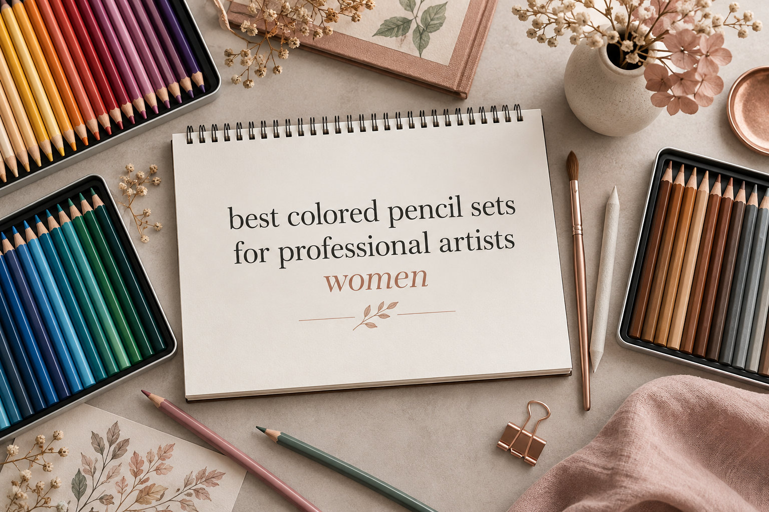 best colored pencil sets for professional artists women