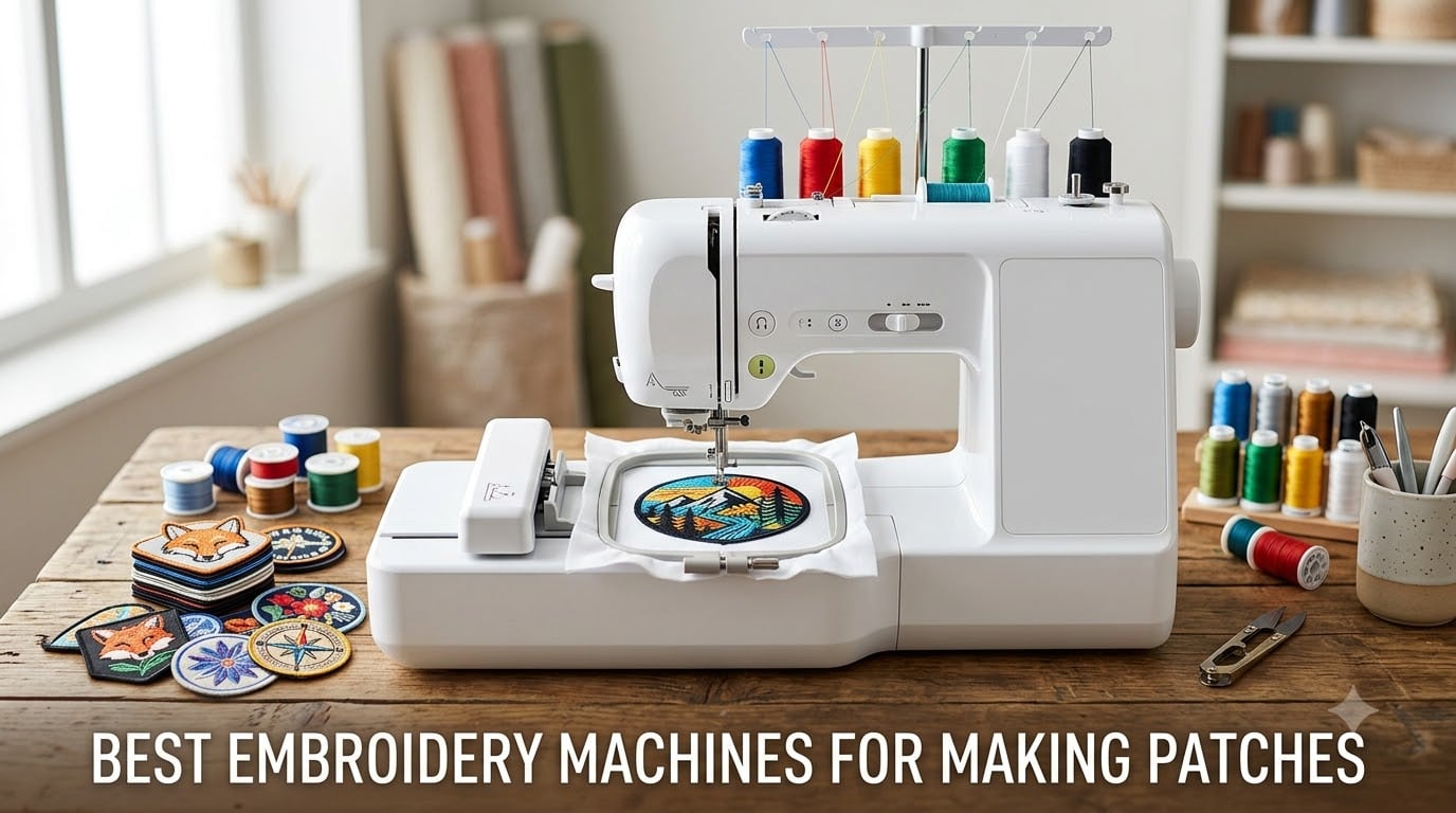 best embroidery machines for making patches