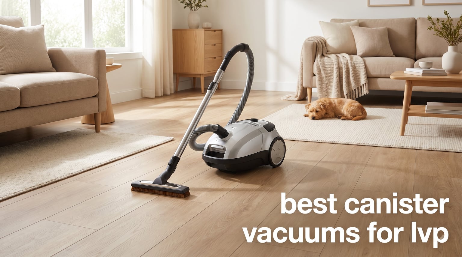 best canister vacuums for lvp