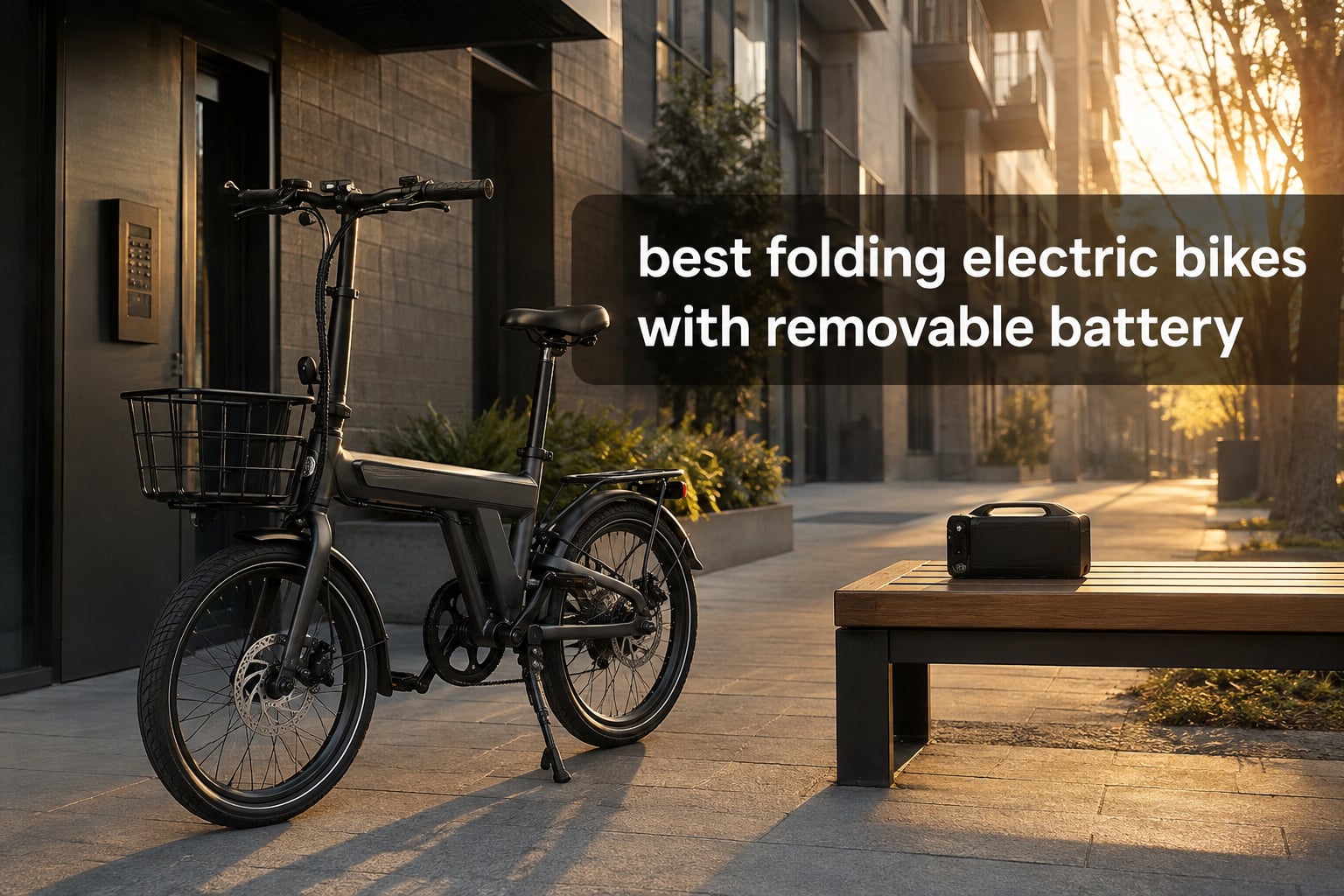 best folding electric bikes with removable battery