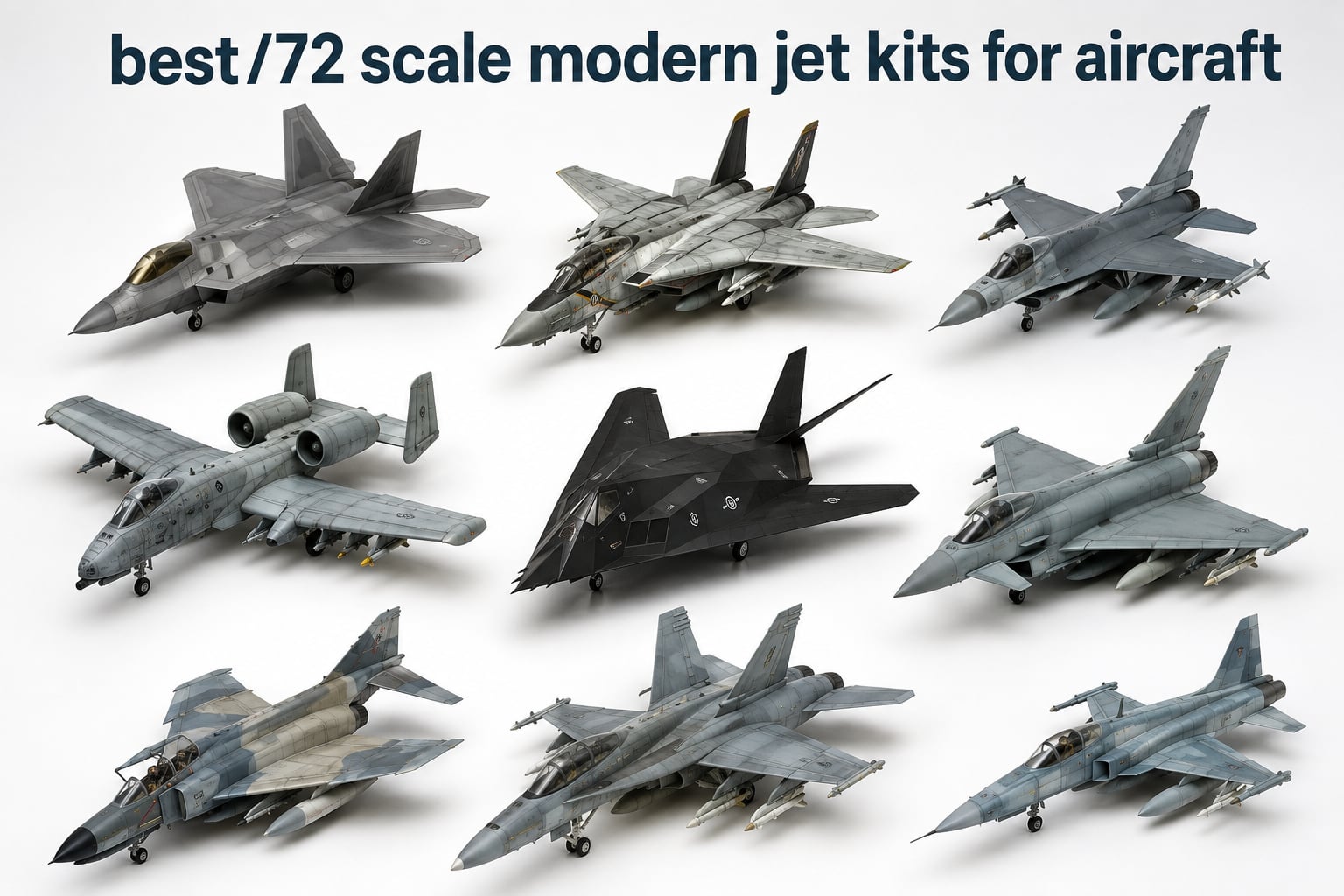 best 1/72 scale modern jet kits for aircraft