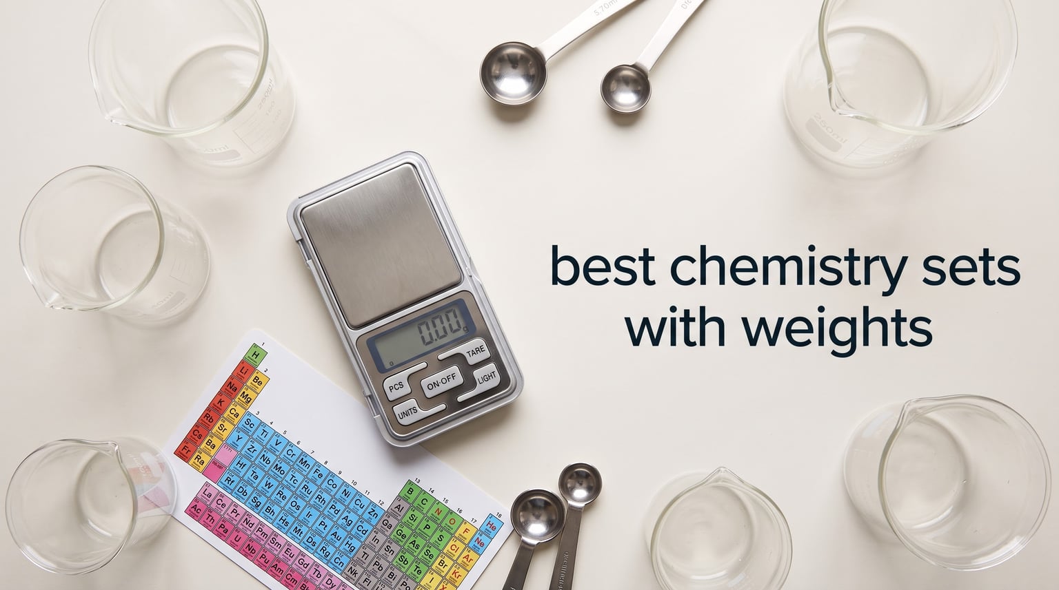 best chemistry sets with weights
