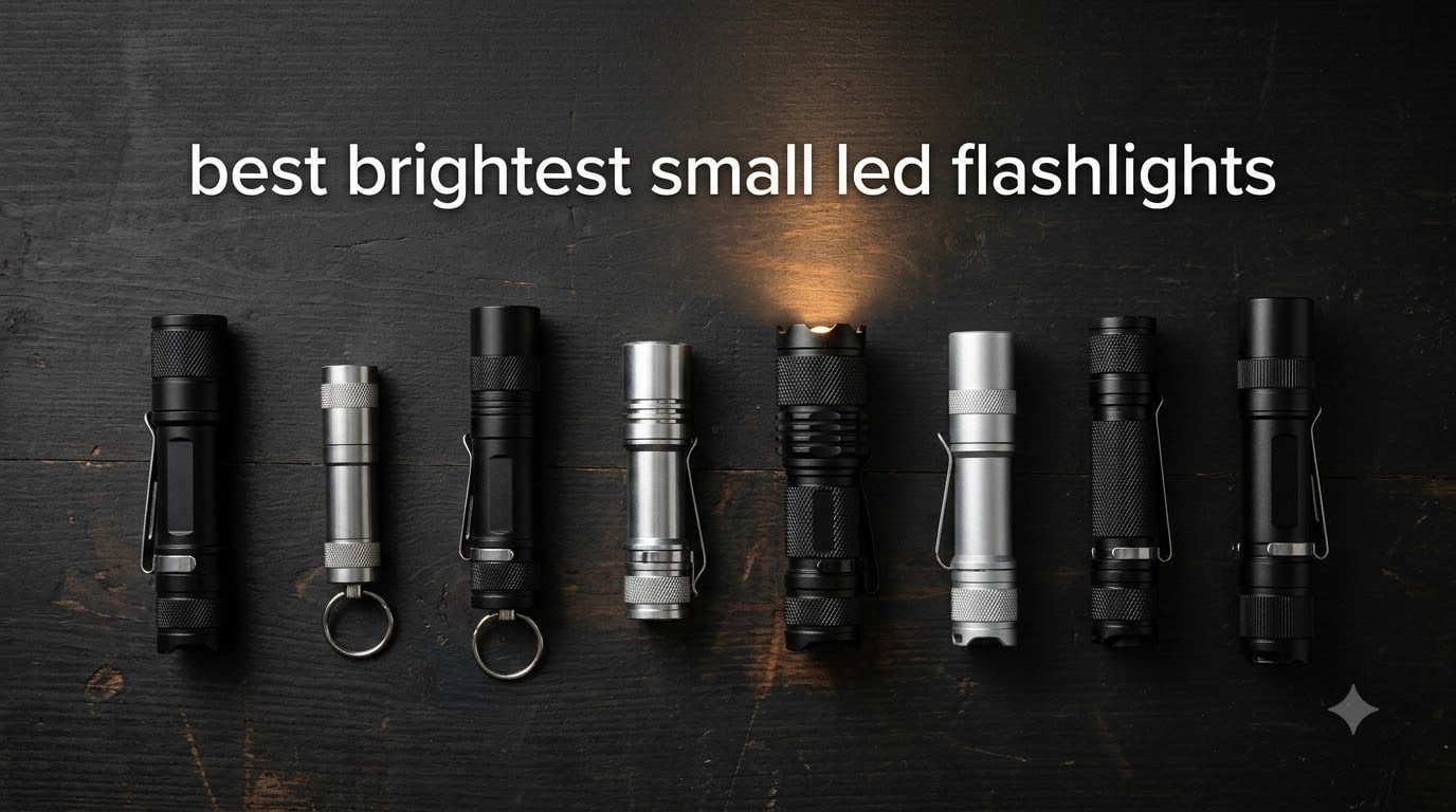 best brightest small led flashlights