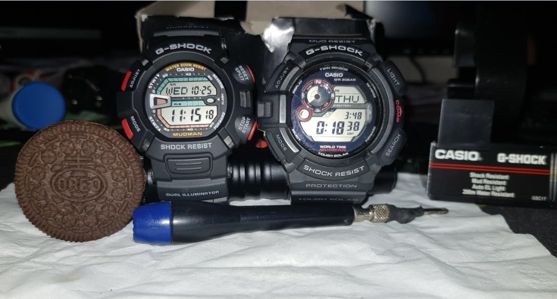 Casio G-Shock Mudman Super Dual Illuminator Men's Quartz 52mm Digital Watch G9000-1V customer photo 2