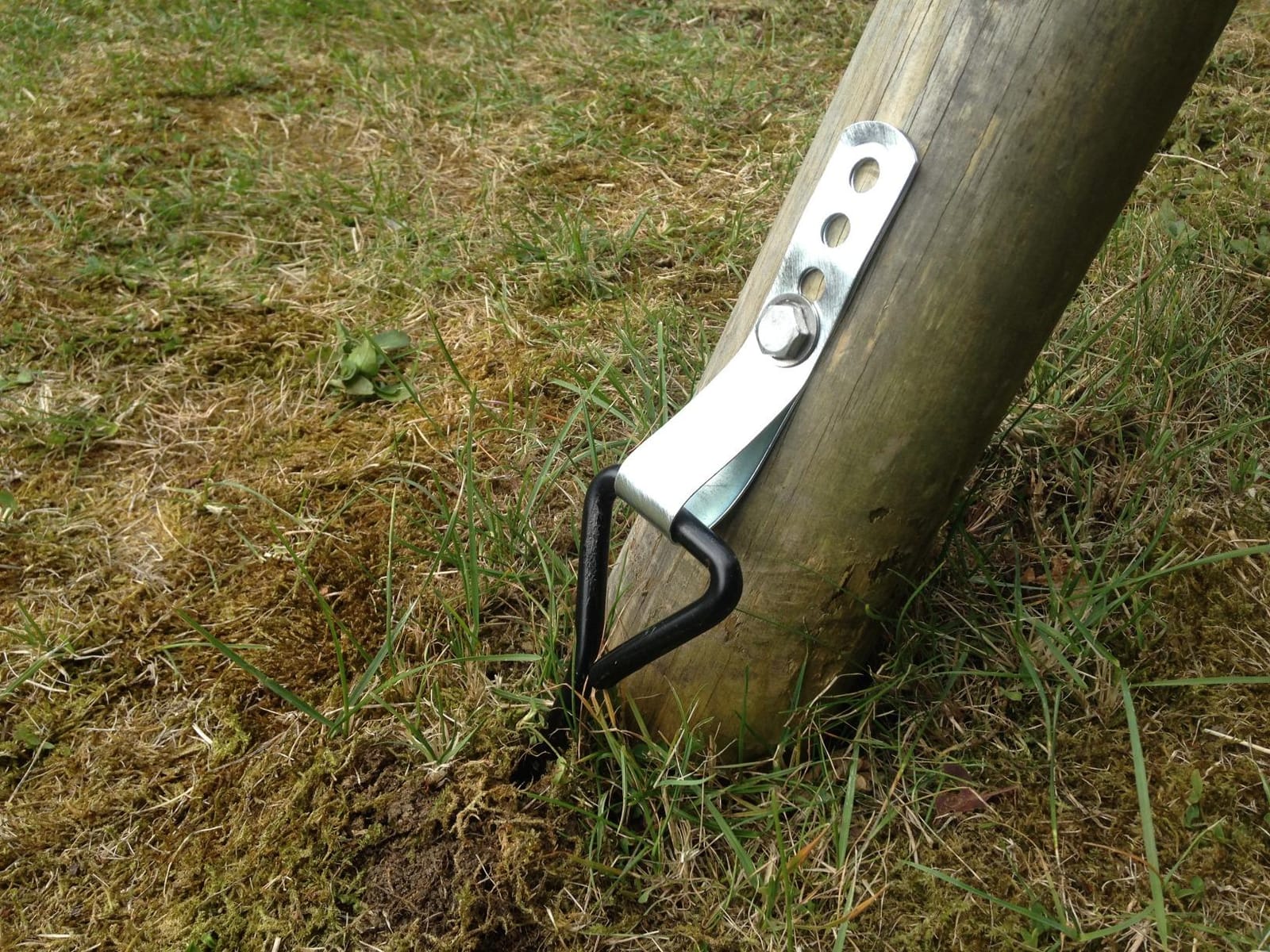 Swing-N-Slide WS 4521 Anchor-It Metal Ground Anchors for Swing Set- Set of Four, Black customer photo 1