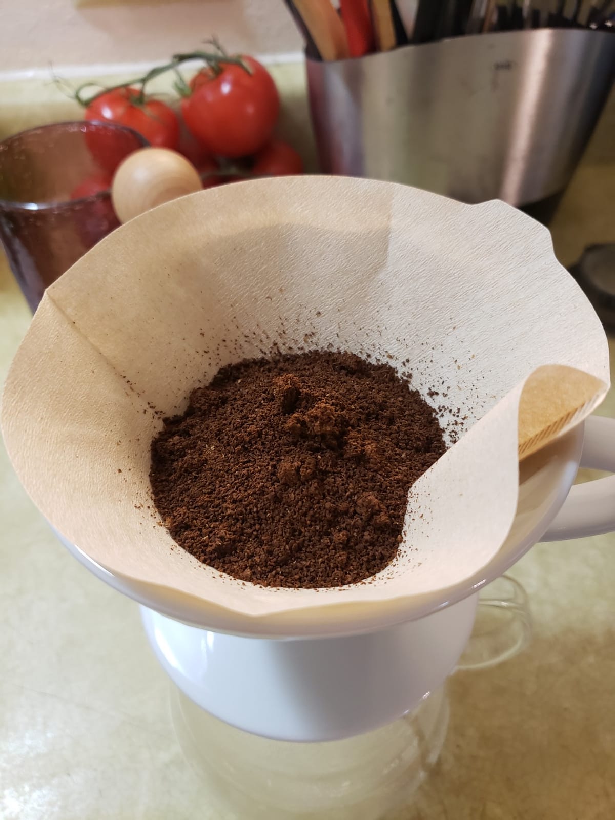 Hario, V60 Dripper 02 White customer photo 2