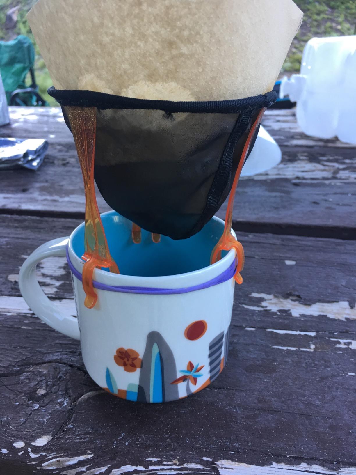 GSI Outdoors Ultralight JavaDrip Pour-Over Coffee Cone, Black customer photo 2