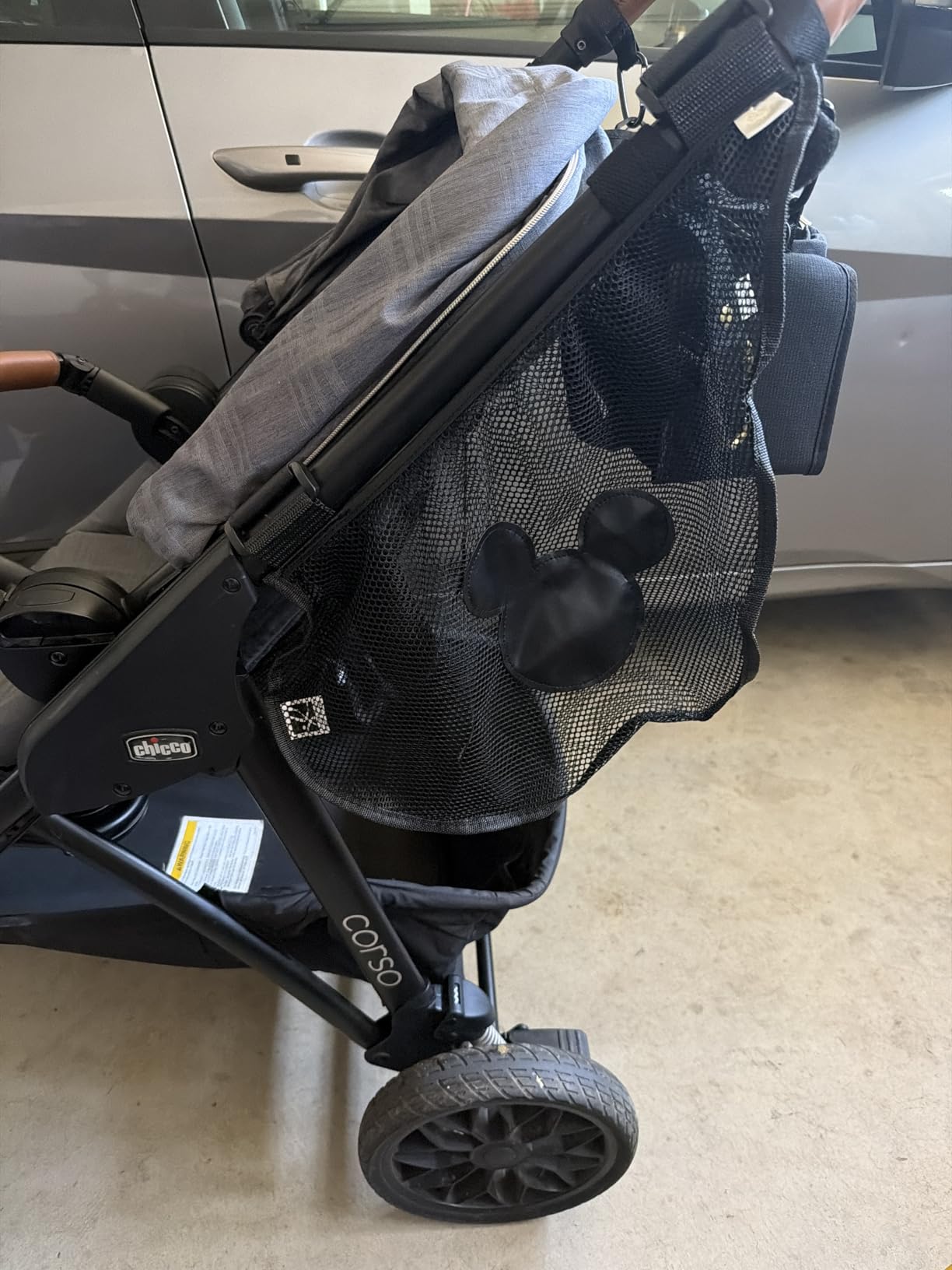 J.L. Childress Universal Side Sling Stroller Organizer & Caddy, Black customer photo 1