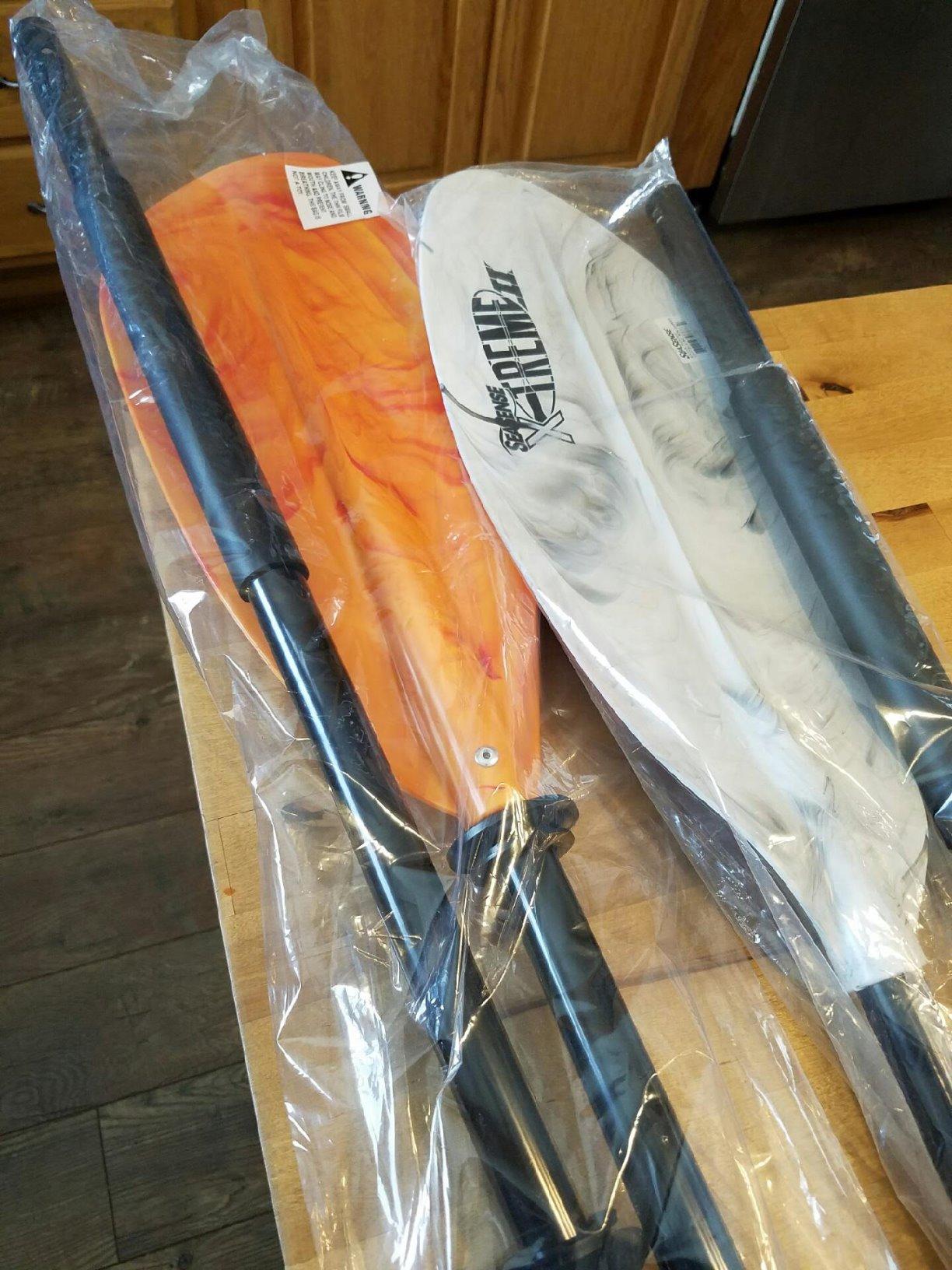 SeaSense Xtreme 2 Kayak Paddle, 96” - Fiberglass Reinforced Nylon Blades, 2-Piece Construction - Great for Sport, Sea, Whitewater, Recreational & Fishing Kayaking customer photo 1
